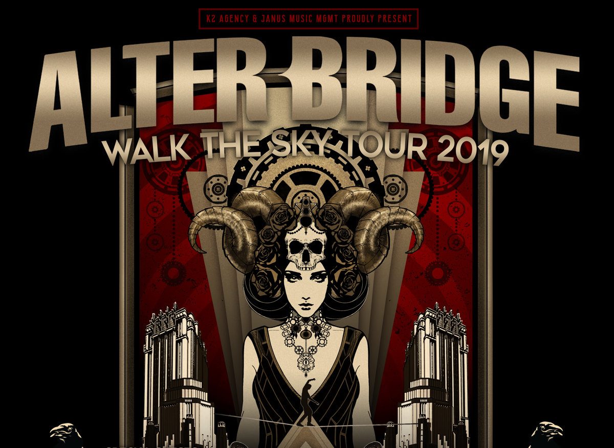 Alter Bridge Tour Poster