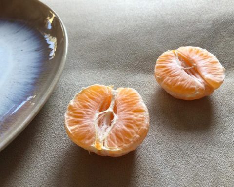 Mandarinen auf Polster